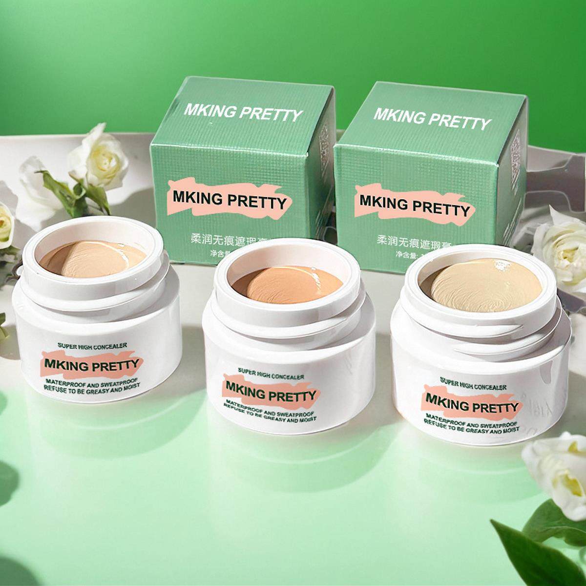 大牌正品眼袋霜眼部遮瑕液遮瑕膏遮盖斑点泪沟痘印脸部遮瑕黑眼圈