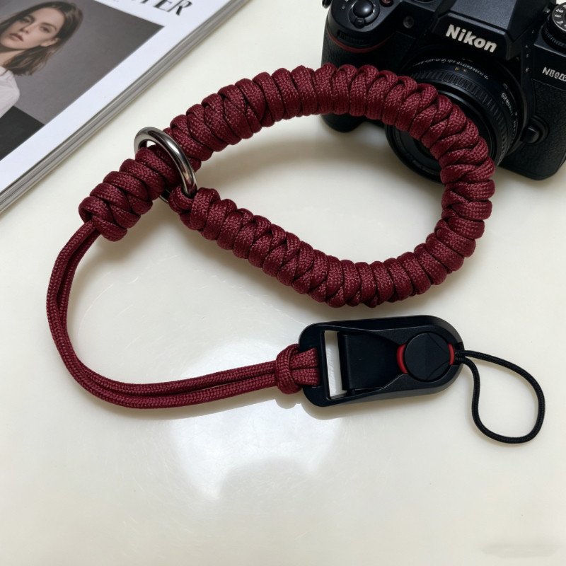 相机手绳快拆手带富士xm5xt50佳能r50索尼zvr10二代尼康z30ZF适用