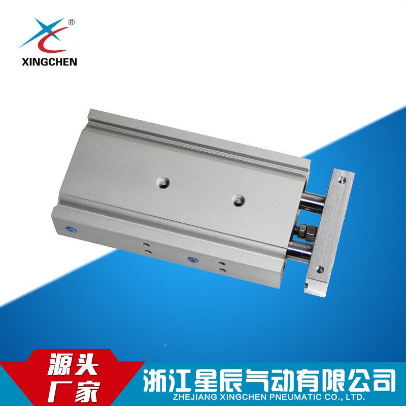 乐清源双杆气CXSL10缸径气双货导杆气缸缸导气缸滑台缸