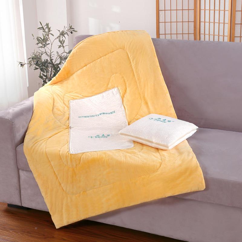 现代简约礼品用抱100枕被两用合一办车室午睡家居沙发靠枕公按需