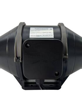 AC100DF-MS-240管斜流道风机强风排气扇换气油烟抽风机旋钮EV控C