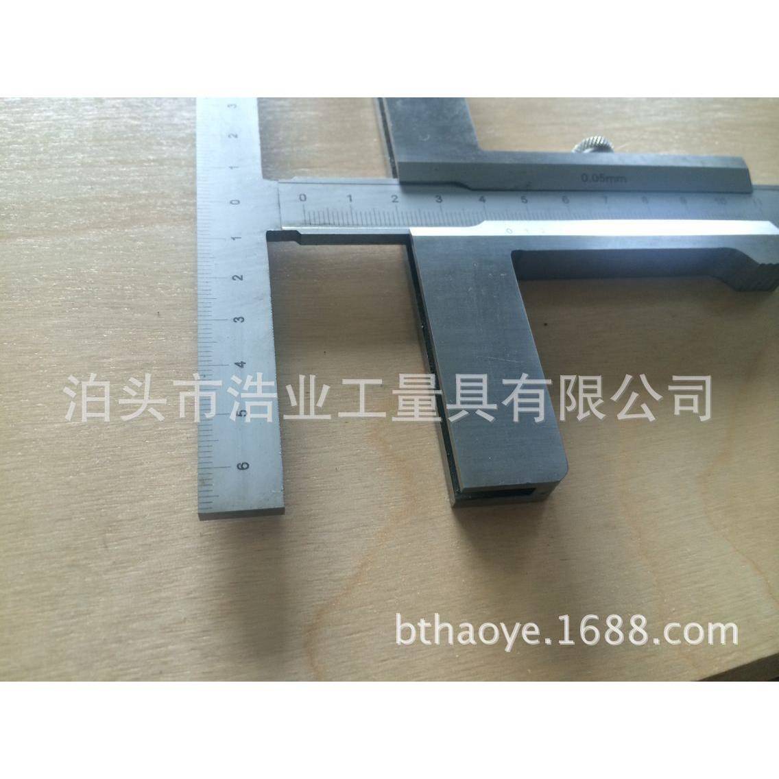 T型划线尺A0Q60木00-160不锈钢木工T型划卡线尺20工划线卡尺