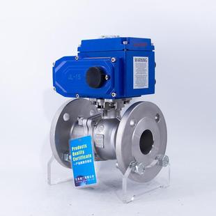 巨良阀JNBKLQ941F 16不P门电球动阀法兰锈钢304蒸汽高温开关切断