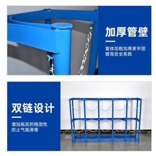 瓶气定架40L钢瓶架固10L氮103气氧气氩气乙瓶炔支架实验室防倾倒