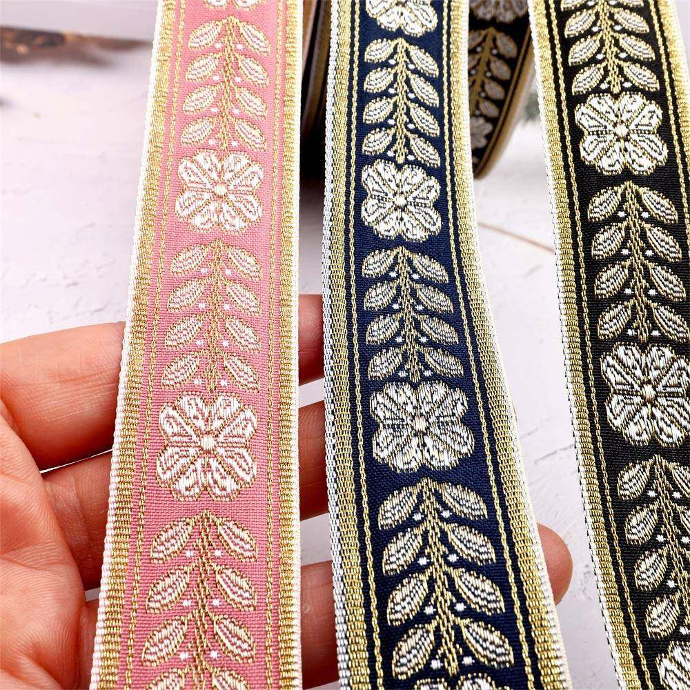 25m花族边辅料领口袖口民族裙边服织带装饰品配m件苗风布料MIR边,纺织面料/辅料/配套,织带/丝带/缎带,淘宝优惠券,粉丝福利购,淘宝优惠卷