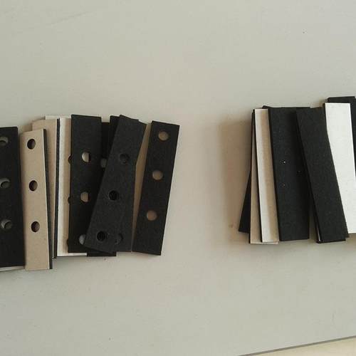 双面背胶自保粘毡垫家具护垫专用加硬毛毡自粘毛毡桌护椅毛保垫