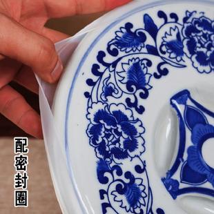 陶1VR25斤30MSY斤装 P瓷缸大米桶家用水缸50斤带盖密封面粉缸腌菜