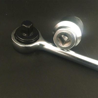 手动工具快型速扳汽车轮胎扳手快速重脱手落棘轮四71分之三双向扳