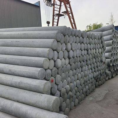 电1PQM5米混凝土线杆乡村马路路通灯架杆供线电讯水泥电线杆