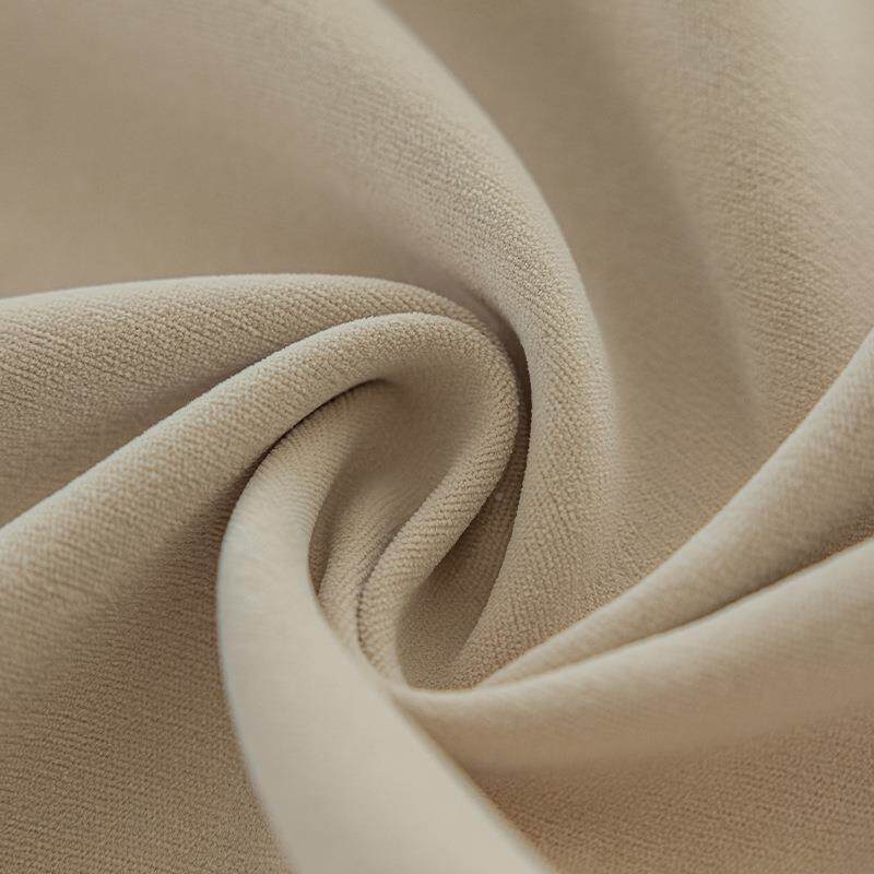 兴法窗式加厚550超约柔雪尼尔帘遮光卧室简风高级感绍柯桥窗帘布