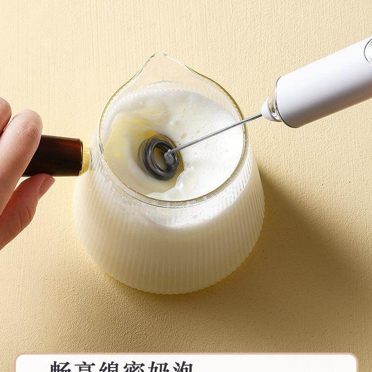 电蛋7627动打器家用打奶泡器手持无迷你小型自动搅拌棒线打奶油发