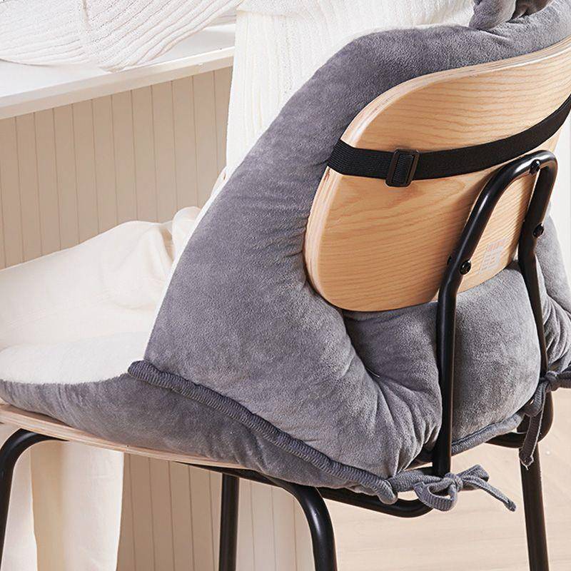 舍学生宿椅垫屁股坐垫一体家办公室久用坐椅子靠背卧室护腰靠冠满