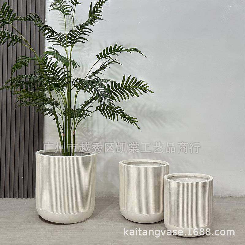 时尚条装纹落地花瓶酒店厅饰JY03193镁家展居氧化花盆插花写字楼,家居饰品,花盆,淘宝优惠券,粉丝福利购,淘宝优惠卷