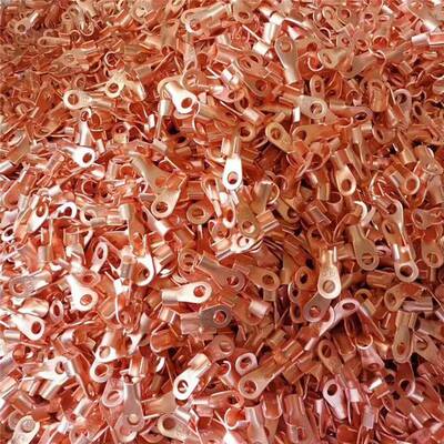 HINL开口铜线鼻子OT-10A20A30A40A50A60A80A100A铜鼻子接线端子
