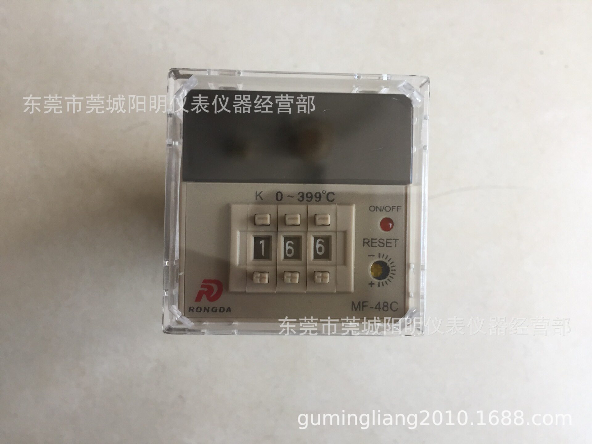 厂家直销荣达温控仪RONGDA温控器MF-48C