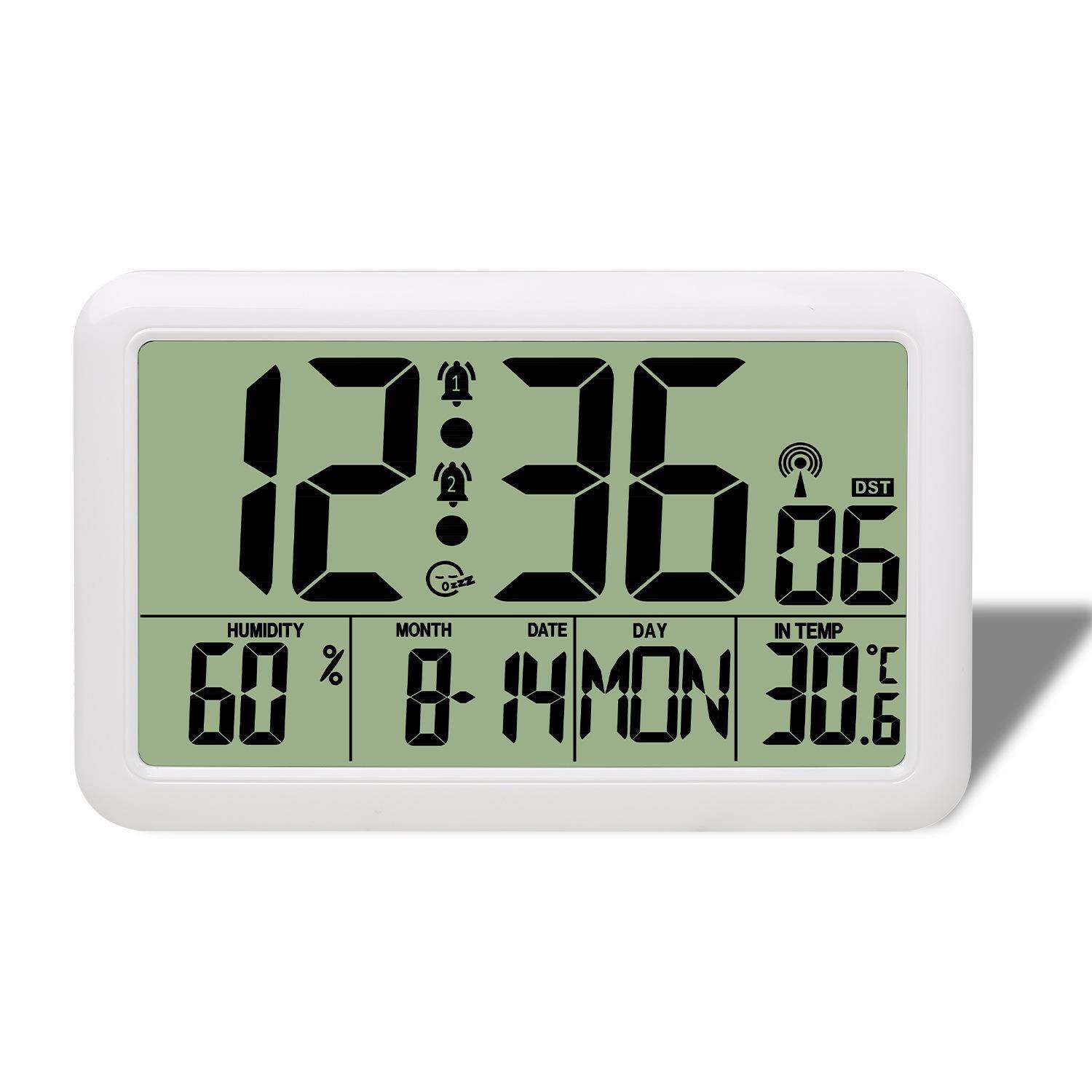 简约LCD墙贴钟数字静音壁挂钟客厅卧室书房商务场所多用闹钟,节庆用品/礼品,新娘配件,淘宝优惠券,粉丝福利购,淘宝优惠卷