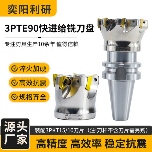 3PTE10/15快进给重切削铣刀盘