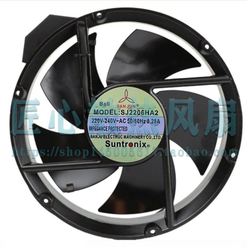 三巨SJ2206HA2SJ20060HA2200*200*60MM金属耐高温散热风扇