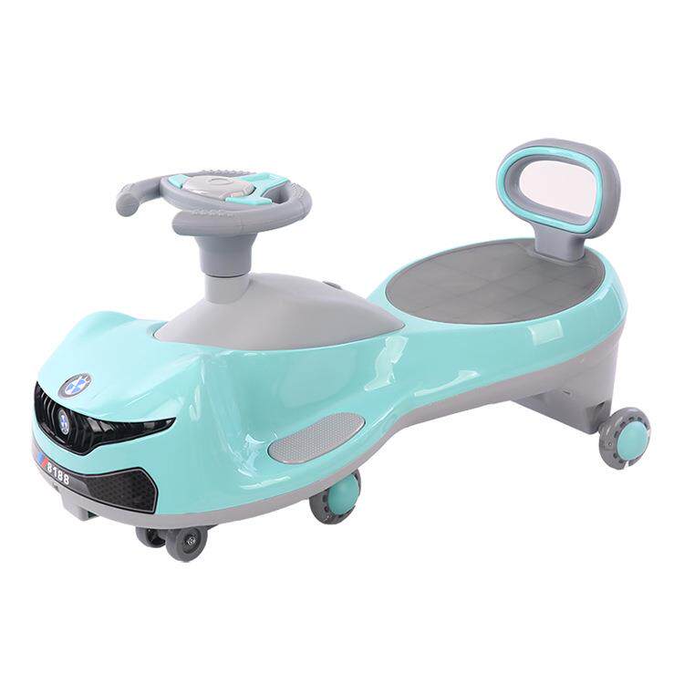 新款儿童妞妞车带音乐灯光摇摆车防侧翻摇摆车1-3-6滑行车妞妞车