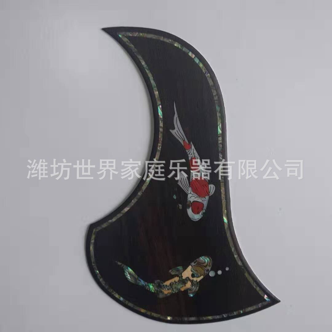 木质吉他护板螺钿镶嵌工艺