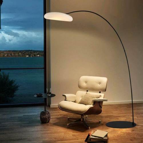 现代创意云朵落地灯设计师样板房客厅沙发边氛围灯北欧卧室书房灯