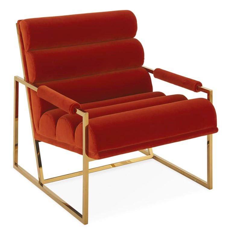 意式极简轻奢后现代设计师靠背单人椅现代休闲不锈钢客厅沙发椅,收纳整理,烫衣板及配件,淘宝优惠券,粉丝福利购,淘宝优惠卷