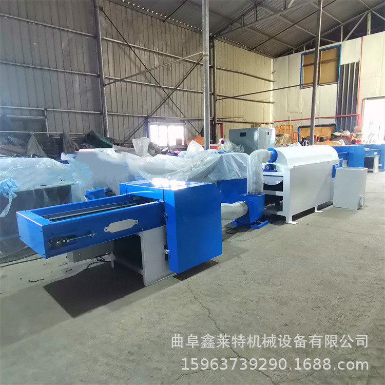 布艺玩偶填充机泡沫颗粒填充设备大型双口靠垫抱枕充棉机