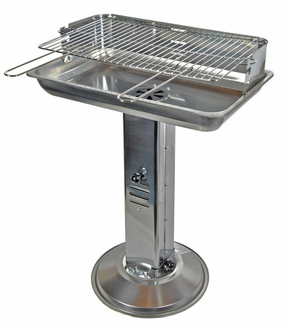 供应批发不锈钢立柱烧烤炉bbq便携式户外烤具烧烤炉子户外便携