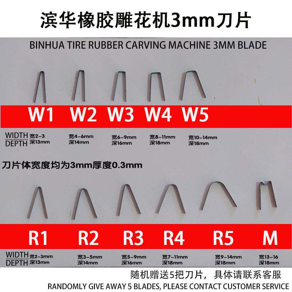 橡开槽机滚555筒e刻机刀片叉车轮胶胎雕刻花纹轮胎雕花机rgr花oov
