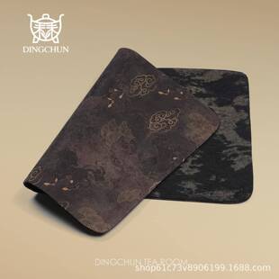 轻奢古复隔中式家用茶桌布织锦茶席干泡隔热茶杯垫热防烫94752垫