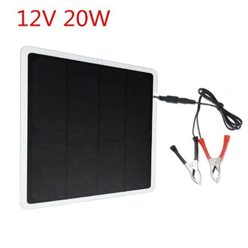 20W单晶太阳能板充电太池阳能电充电艇载NJP汽游车板户外充电能源,电子元器件市场,其它元器件,淘宝优惠券,粉丝福利购,淘宝优惠卷
