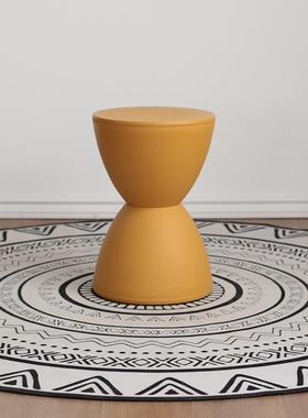 北欧换鞋凳子进门家简用客厅板凳儿童矮凳加厚塑约12338料创小意