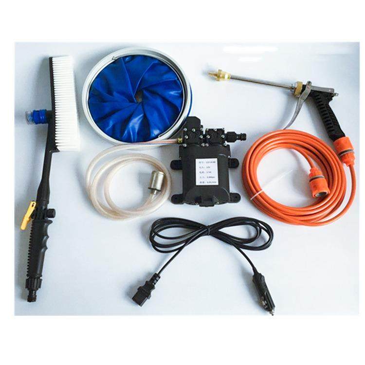 车之源双泵车载洗车器简易电动刷车工具12v双泵高压洗车套装