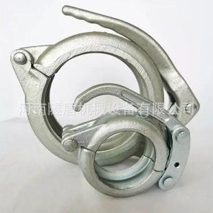 盾构机注浆管卡DN80管快速管卡DN1004寸砂浆管卡3寸砂浆镀锌管箍