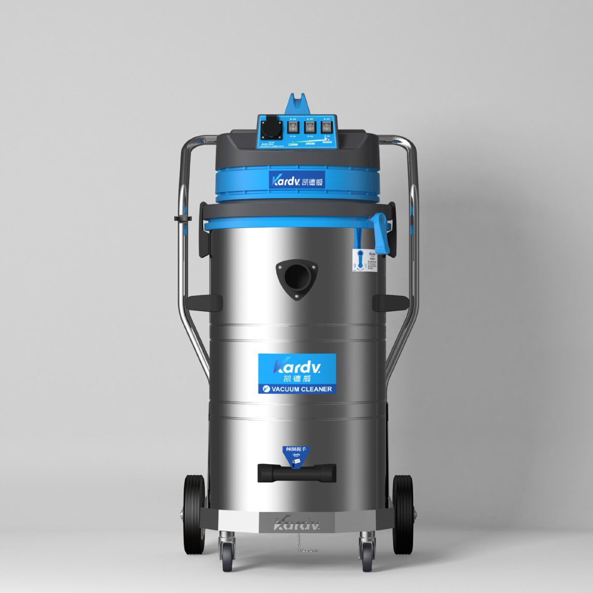 凯德威DL-3078B工商业吸尘器80L吸尘器
