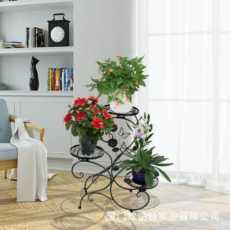欧式铁艺花架子家居办公装饰落地多层绿萝摆放置物架,纺织面料/辅料/配套,纺织机械配件,淘宝优惠券,粉丝福利购,淘宝优惠卷