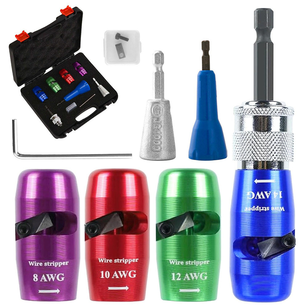 电动剥线器剥线钳电缆去皮剥线器套餐