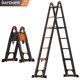 铝合金多功能伸缩梯多功能1.7米=直梯3.4米D 1.7