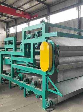 带式矿浓脱水一体洗机砂泥浆脱水NIW机石洗缩沙带式压滤机