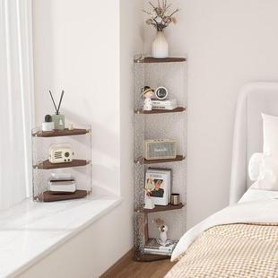 亚克力三纳角多层置架墙角卫生间落地式浴物漱室洗咨询客服台收储