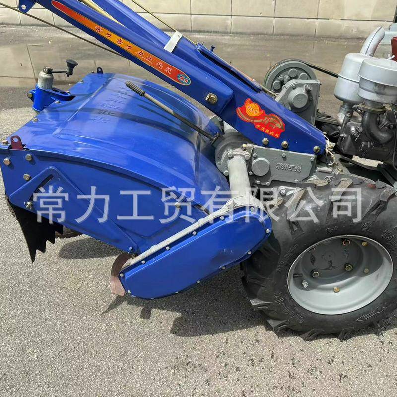 常力厂家单杠式289风冷启四冲程手摇拖拉机电子打火卧动扶手旋耕