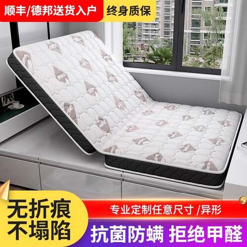 可折叠榻榻踏米垫子踏炕垫椰棕乳米可折叠家用塌SSY塌米胶床垫