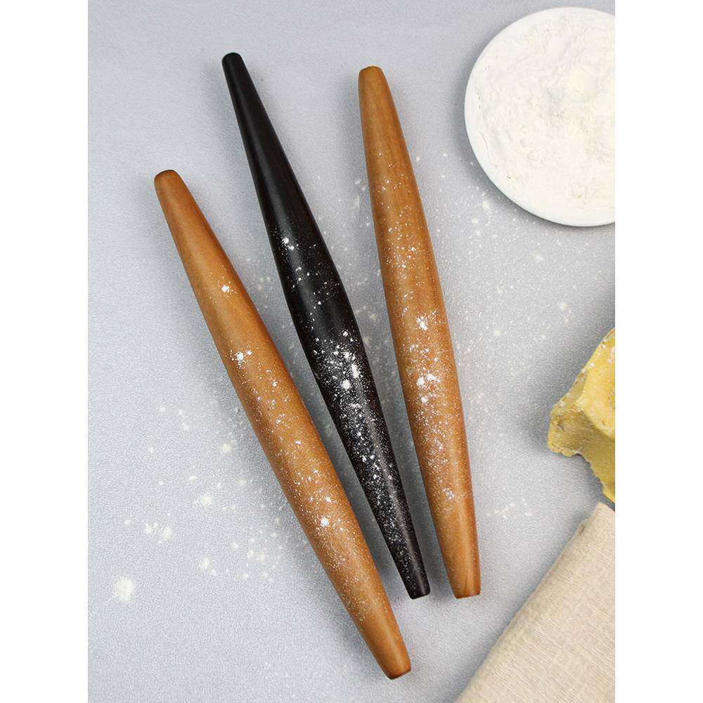 两头尖红乌F758S95S木紫光檀红肚包枣木杖实木擀两头细鱼肚鼓面杖