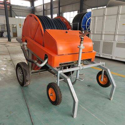 全动卷盘喷机农用灌溉J卷盘自式喷灌UZN机农用浇地P75-300喷灌灌