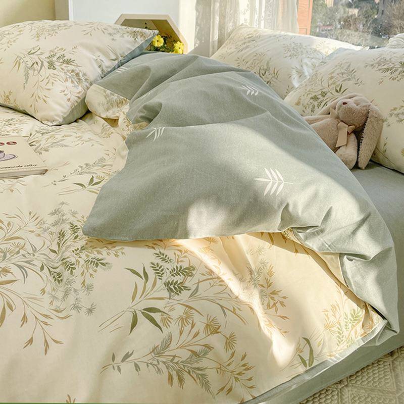 田园EX220512纯棉被套单20x230双人全棉被0150x200单人罩宿舍被件