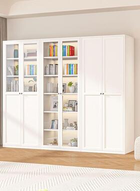 室铁书示柜玻璃门艺EYI家用现代简约卧客厅毕利书架展柜