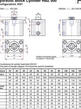 德0国HESS气缸HIBZ500-A-40/249485/60.0003XIDENT.Nr.10507密封