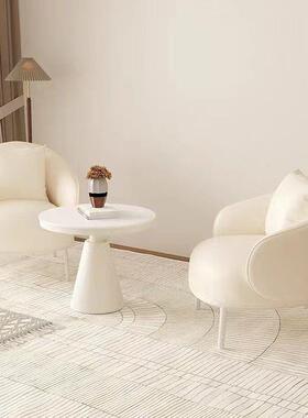 意椅式客厅沙发阳椅轻奢懒人单人椅售楼64086处展厅接台待休闲洽