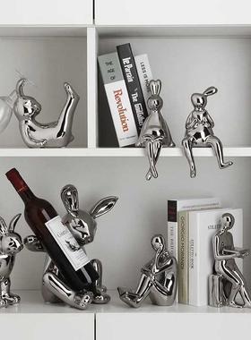 套新款酒柜装饰品摆现代轻奢家居风客厅F8757HH5软装饰柜组合件装