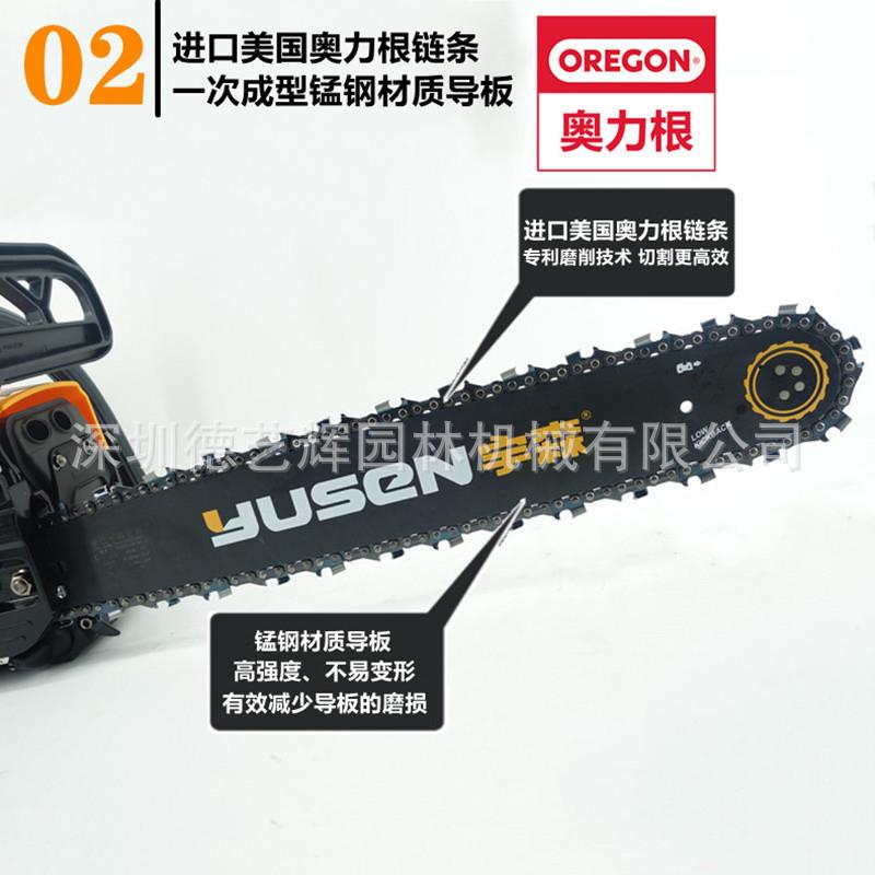 宇寸森油锯原装YS-451汽用8S专业伐木锯油锯家型1820寸YS-4518S大